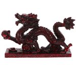 6 Inch Resin Dragon Chinese Zodiac Decoration – Small Desktop Figurine & Miniature Ornament