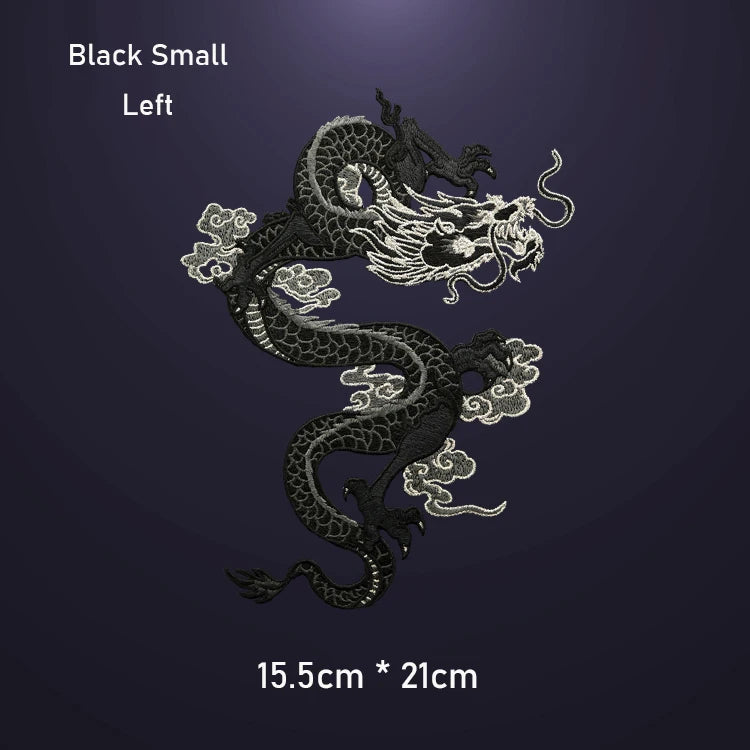 AHYONNIEX High-Quality Large Dragon Patches – DIY Embroidered Sew-On Fabric Stickers for Clothes - Image 14