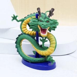 10CM Dragon Ball Z Cyan Dragon Handmade Figure – DBZ Shenron Anime Collection Ornament