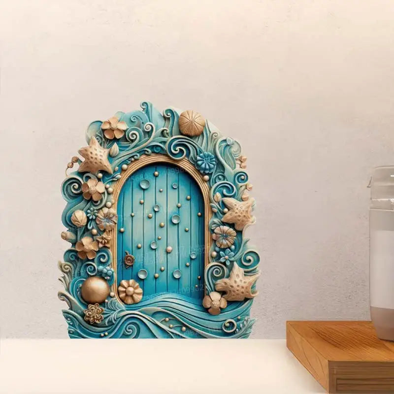 Dragon Fantasy House Decor – Fairy Door Wall Sticker for Living Room, Bedroom, Kitchen & Refrigerator - Image 6