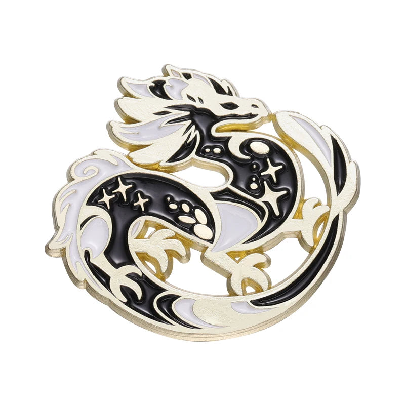 Animals Enamel Pin – Eagle, Dragon & Bird Brooch Badges for Bags, Hats & Gifts - Image 7