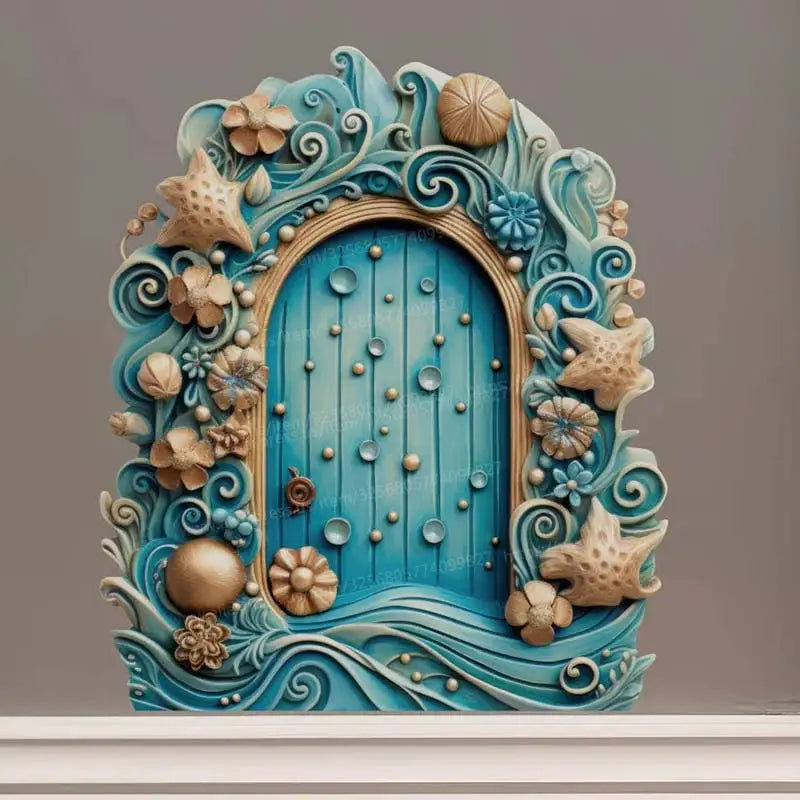 Dragon Fantasy House Decor – Fairy Door Wall Sticker for Living Room, Bedroom, Kitchen & Refrigerator - Image 10