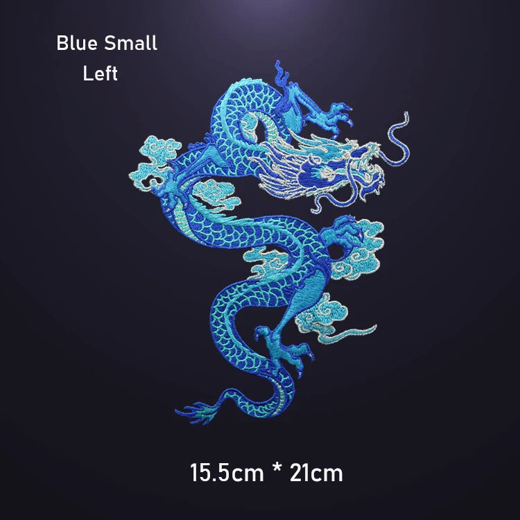 AHYONNIEX High-Quality Large Dragon Patches – DIY Embroidered Sew-On Fabric Stickers for Clothes - Image 20