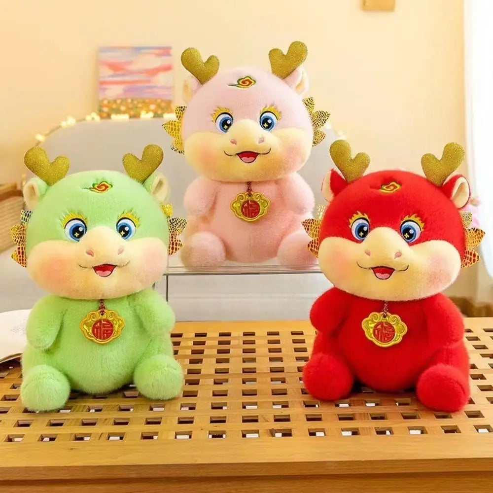 Creative Plush Dragon Year Mascot - Image 3