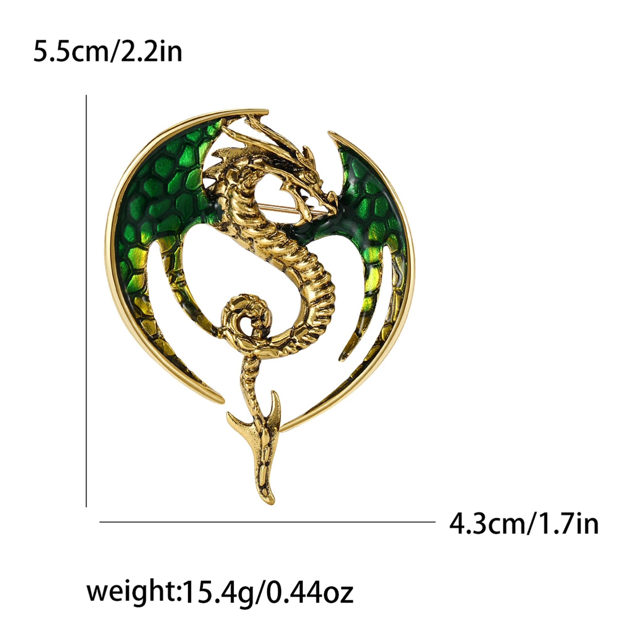 Enamel Dragon Pins for Women Rhinestone Flying Dragons Animal Brooch Banquet Party Backpack Gifts Jewelry Accessories - Image 13
