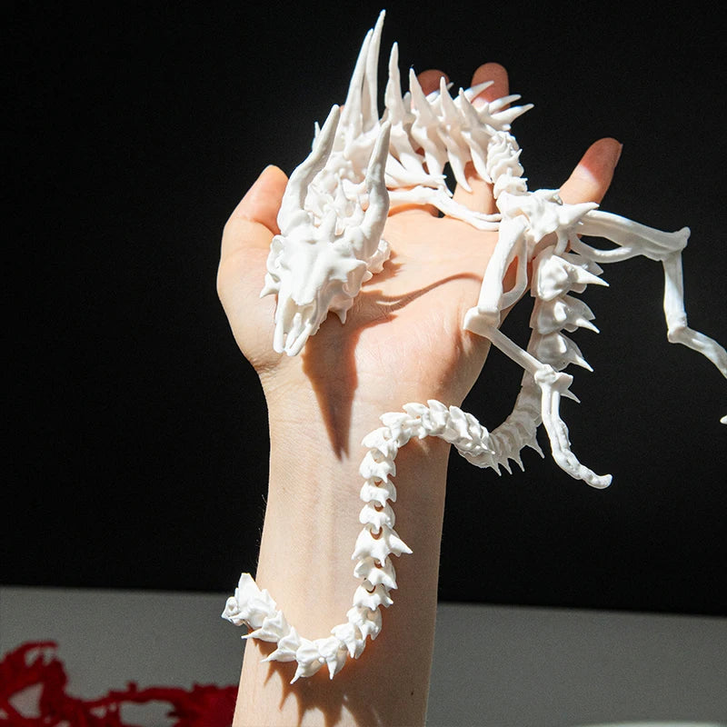 3D Printed Dragon Skeleton Model - Image 4