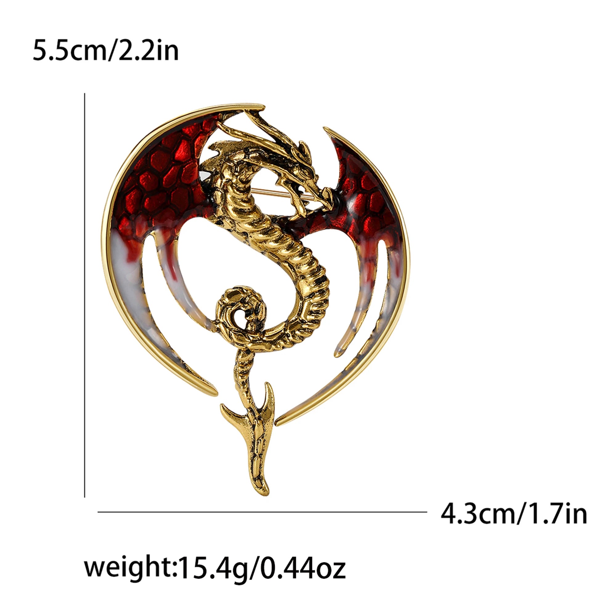 Enamel Dragon Pins for Women - Image 22