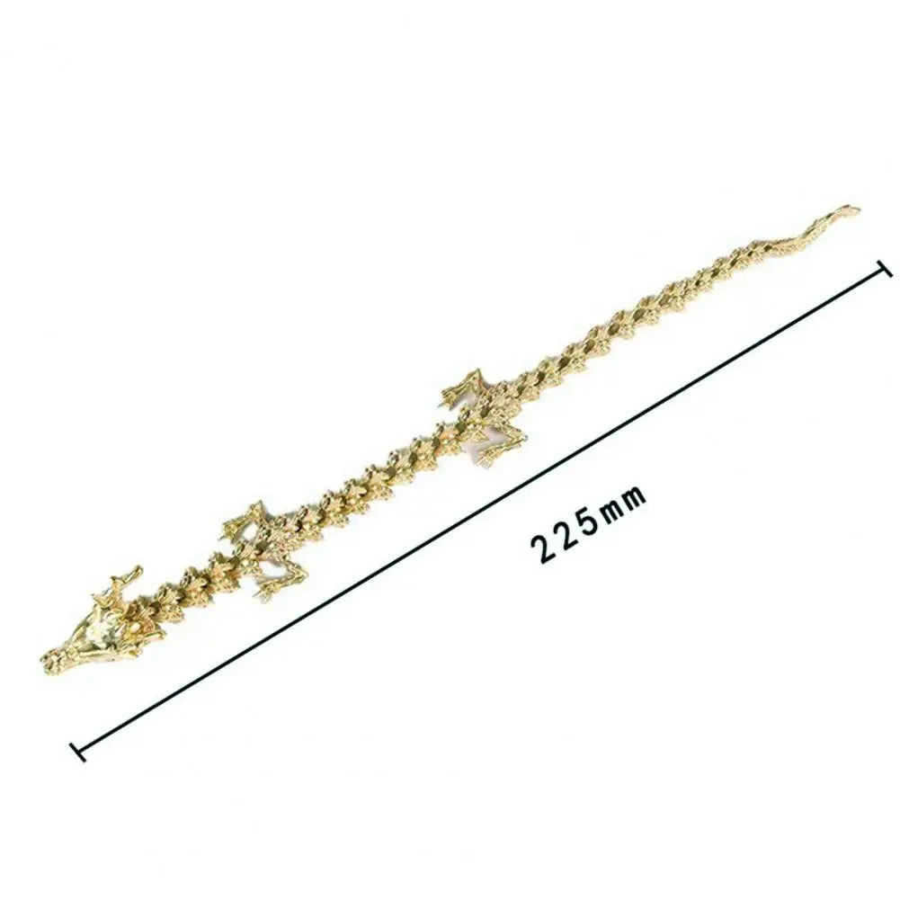 3D Printed Articulated Chinese Dragon – Flexible Realistic Ornament & Toy Model for Home or Office Décor - Image 2