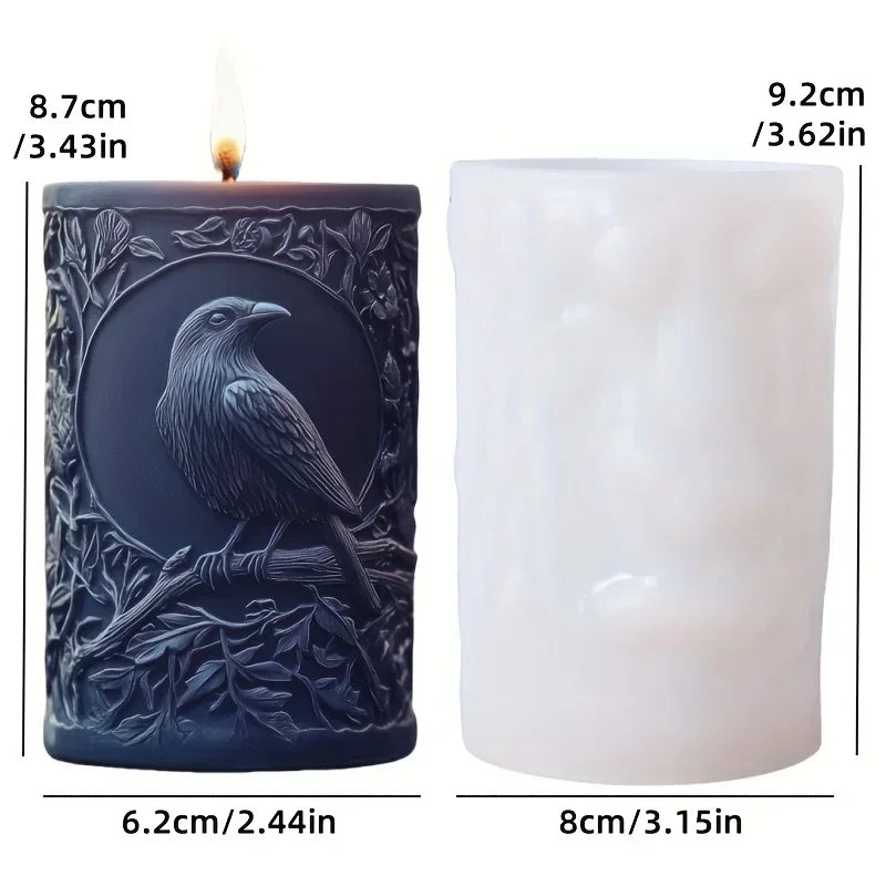 Fire Breathing Dragon Relief Round Sphere Candle Silicone Mold – Flying Dragon Wing Sphere Resin & Gypsum Mold - Image 11