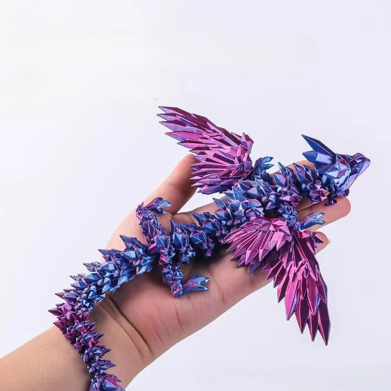 3D Printed Dragon Ornament – Desktop Decoration & Collectible Animal Figure - Image 3