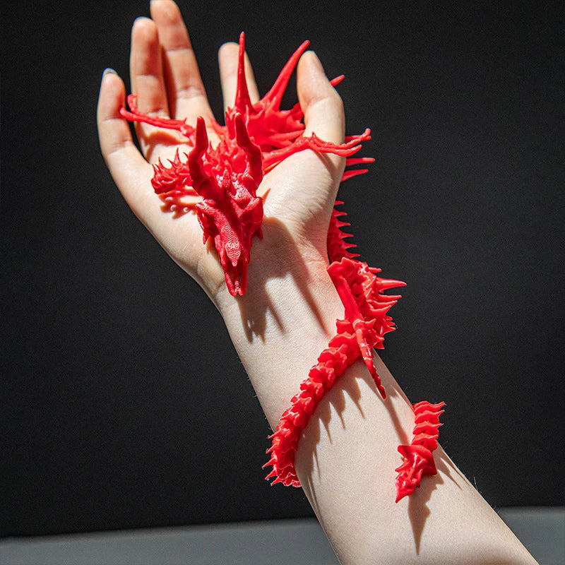 3D Printed Dragon Skeleton Model - Image 2