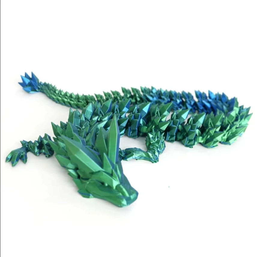 3D Printed Antistress Crystal Dragon - Image 8