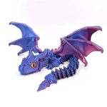 Fashion Home Decor 3D Printed Winged Carriage Dragon
