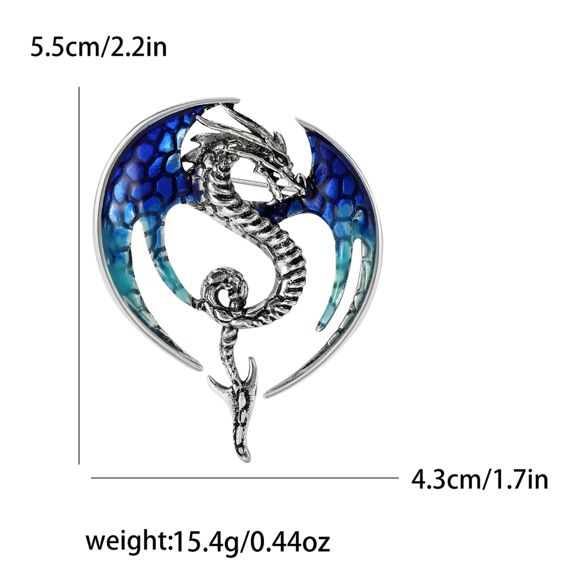 Enamel Dragon Pins for Women Rhinestone Flying Dragons Animal Brooch Banquet Party Backpack Gifts Jewelry Accessories - Image 23