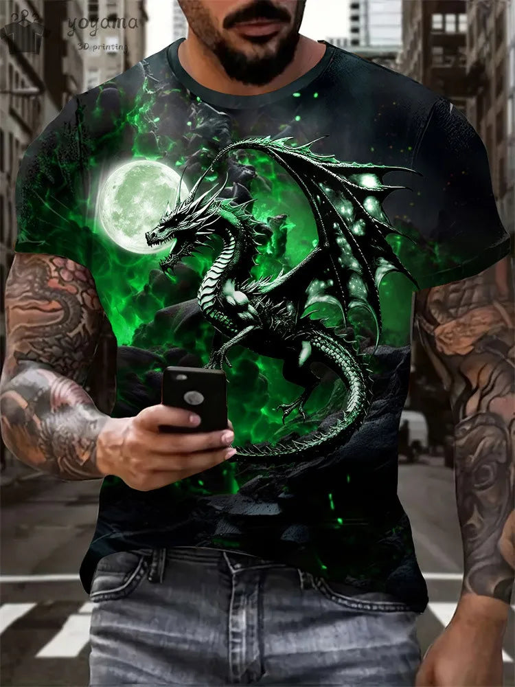 Fashion Personality Men’s T-Shirt - Image 2