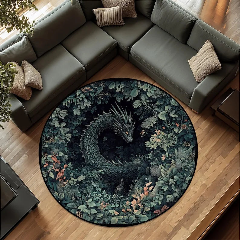 Dragon Rug Large – Plush Anti-Slip Carpet for Living Room, Bedroom & Kids Play Mat - Image 3