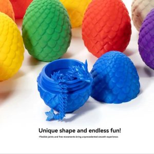3D Printed Dragon Egg Table Decoration