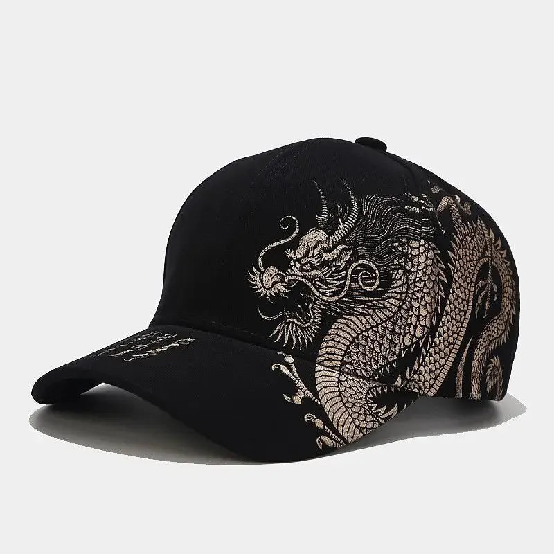 Chinese Style Dragon Pattern Baseball Hat - Image 4