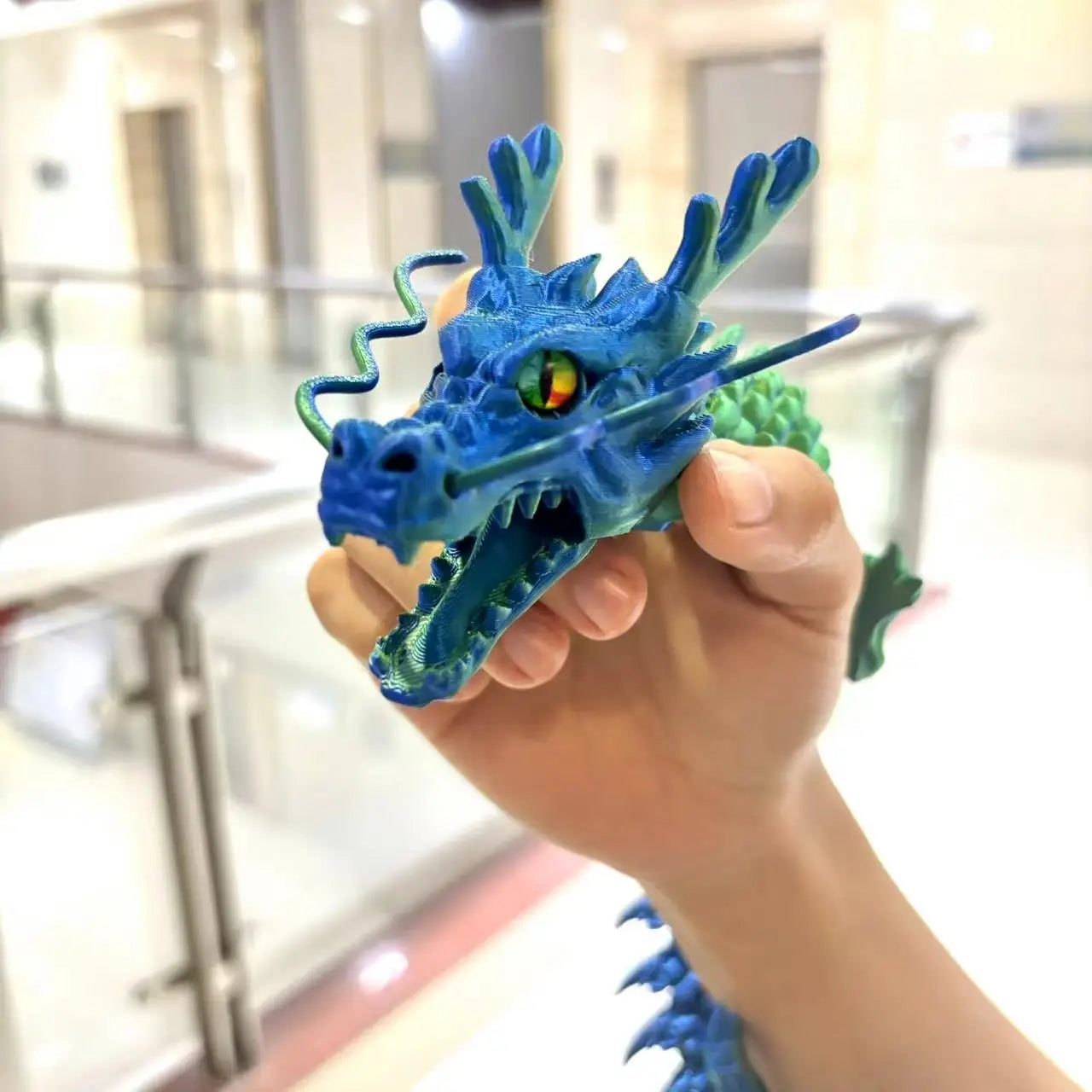 60cm/23.6" 3D Printed Articulated Dragon - Image 4